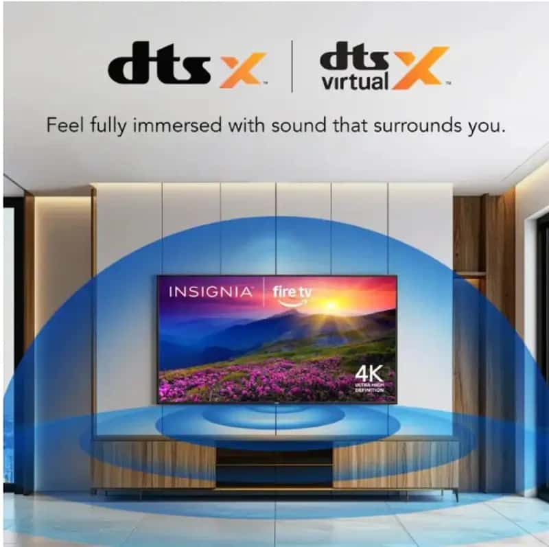 Insignia™ - Smart Fire TV 4K UHD Clase F50 de 43" - Miniatura 3