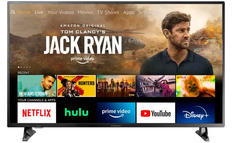 Insignia™ - Smart Fire TV LED 4K UHD Clase F50 de 50" - Miniatura 2