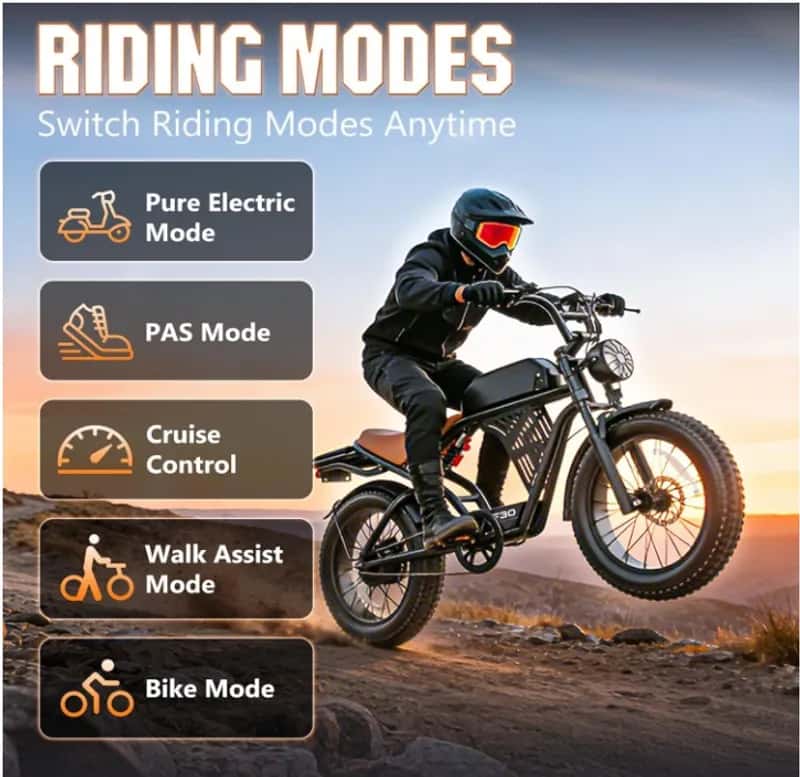 Bicicleta Eléctrica 2500 Watts - Miniatura 3