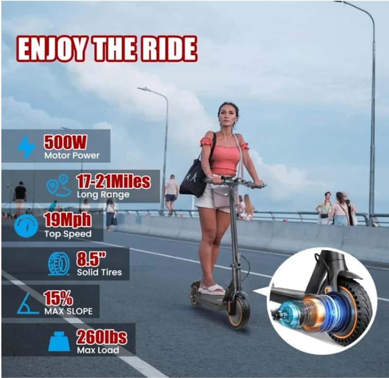 Scooter Eléctrico 500 Watts - Miniatura 2