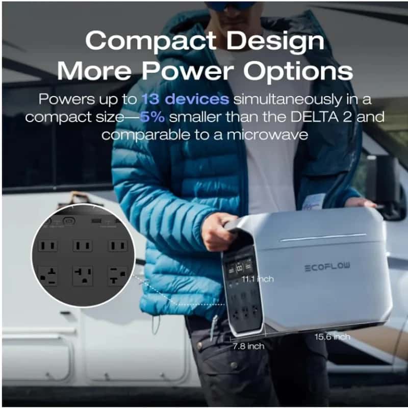 Ecoflow Delta 3 2200 Watts - Miniatura 3