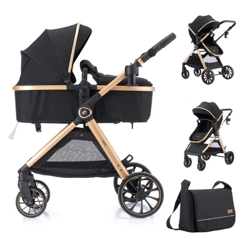 Coche Convertible Tipo Moisés para Infantes y Recién Nacidos - Miniatura 1