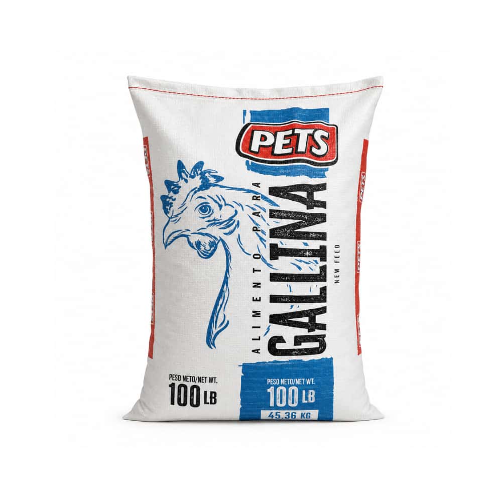 Pienso para gallinas ponedoras fase 1 Pets (45.36 kg / 100 lb) - Miniatura 1