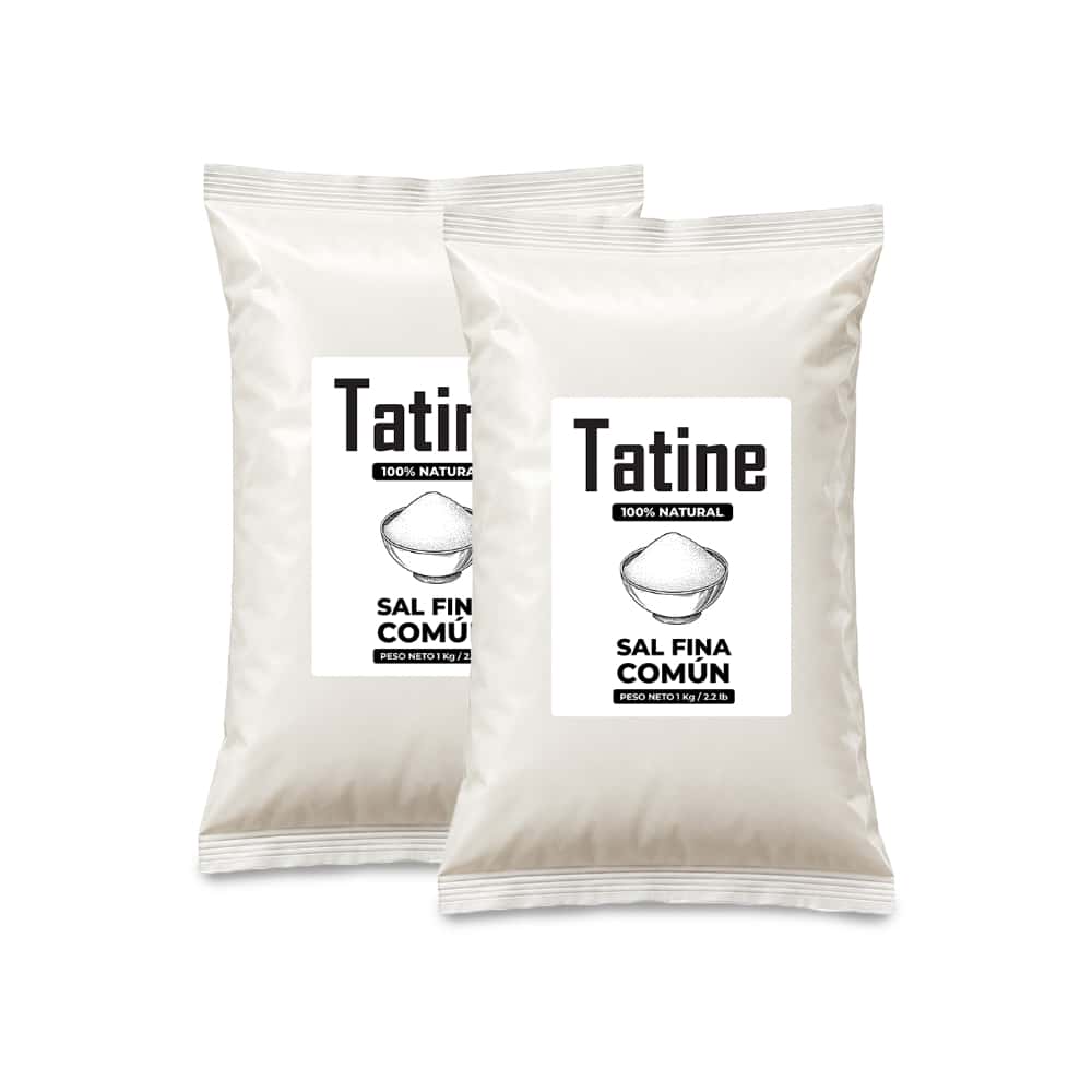 Sal fina común Tatine (2 x 1 kg / 2.2 lb) - Miniatura 1