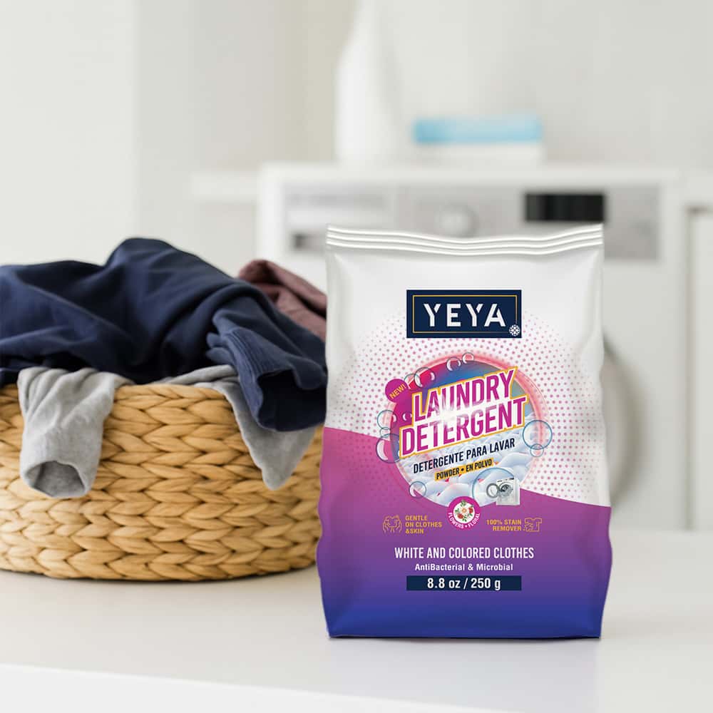 Detergente en polvo con aroma a flores YEYA (250 g / 8.8 oz) - Miniatura 3