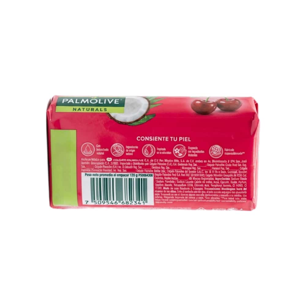 Jabón de tocador Natural de Cereza y Coco Palmolive (120 g / 4.23 oz) - Miniatura 2