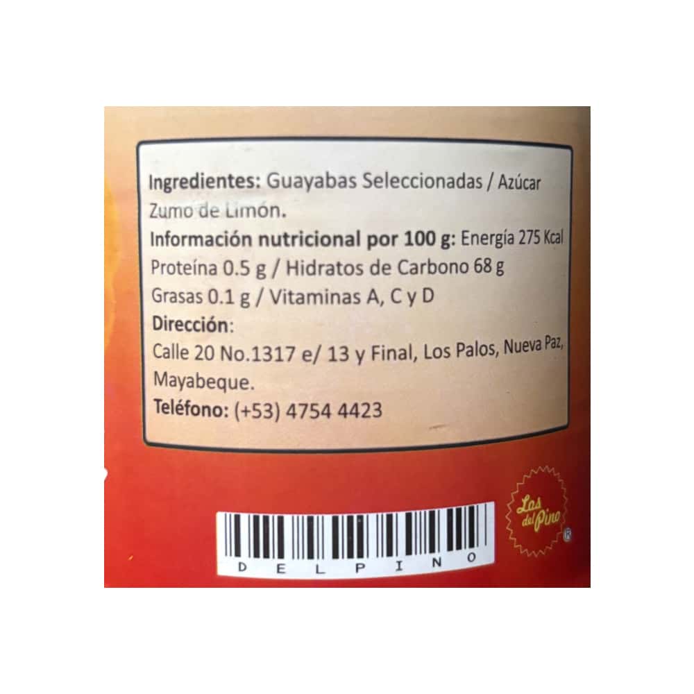 Mermelada de guayaba Los del Pino (470 g / 1.03 lb) - Miniatura 2