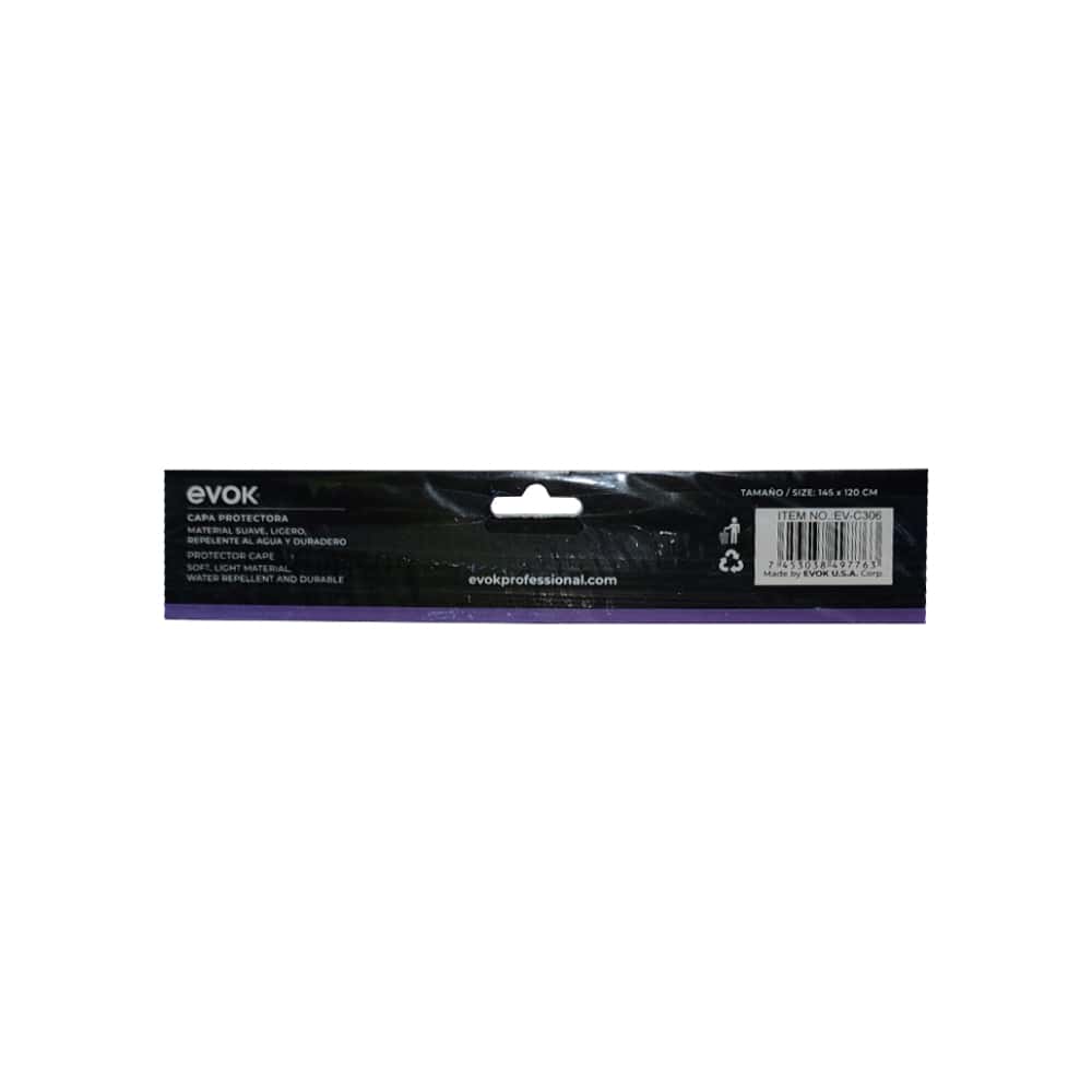 Capa protectora profesional para barbería y peluquería Evok - Miniatura 4