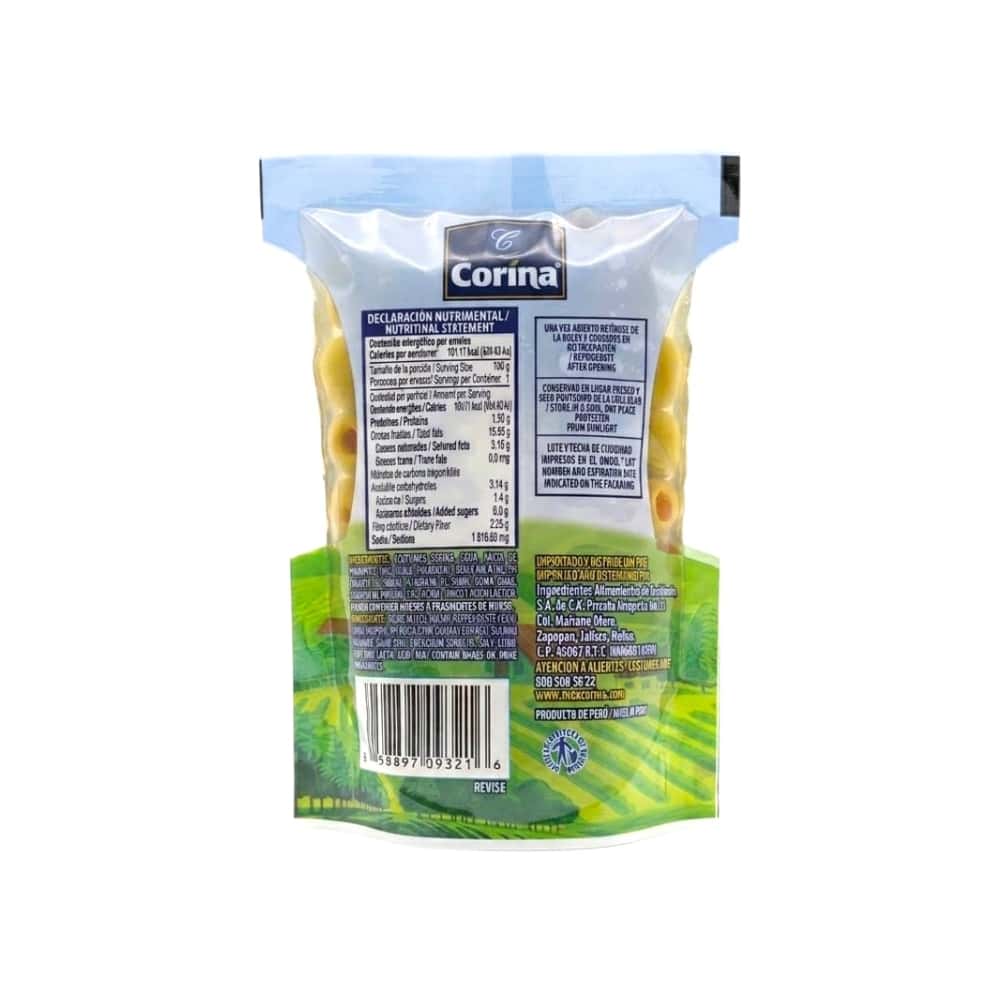 Aceitunas verdes rellenas de pasta de pimiento Corina (180 g / 6.34 oz) - Miniatura 2