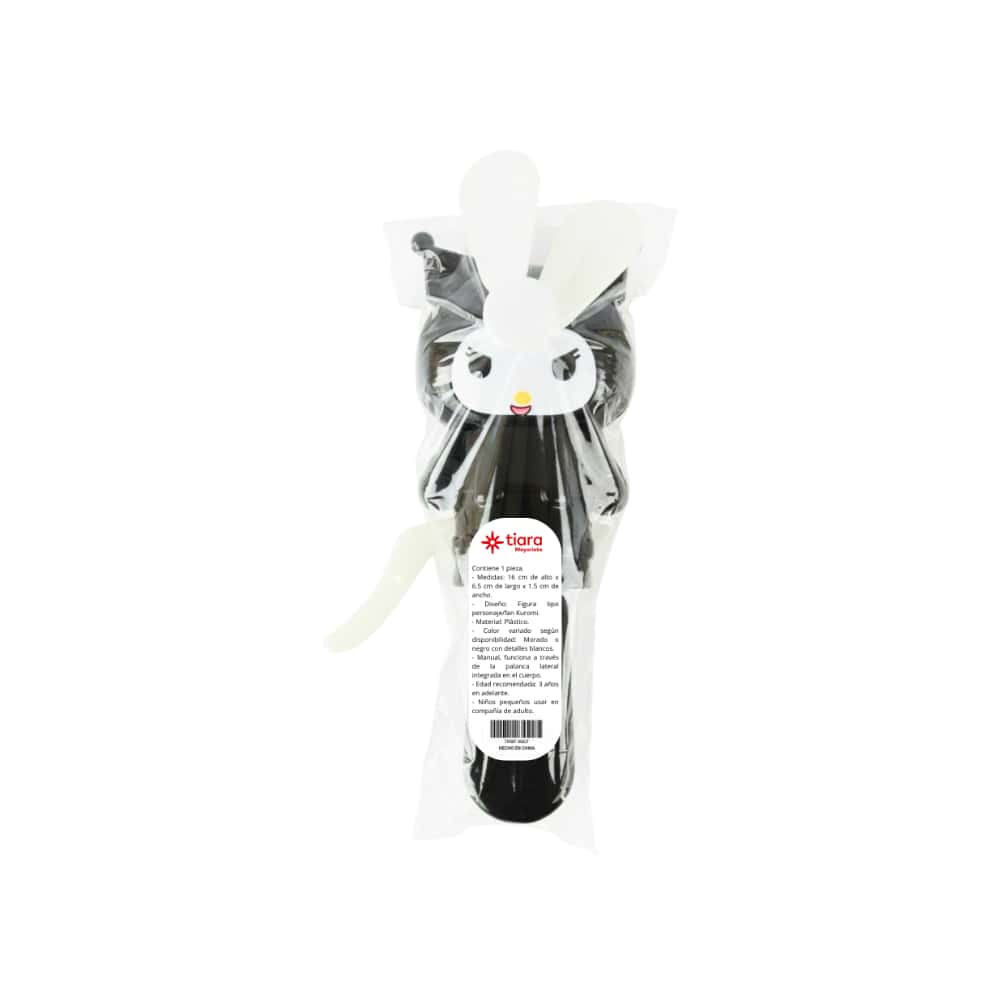 Ventilador manual portátil con diseño Kuromi Tiara - Miniatura 4