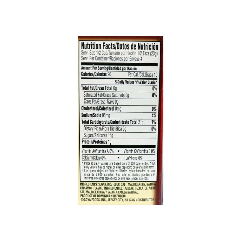 Mezcla para majarete de arroz -arroz con leche- Goya (92 g / 3.25 oz) - Miniatura 2