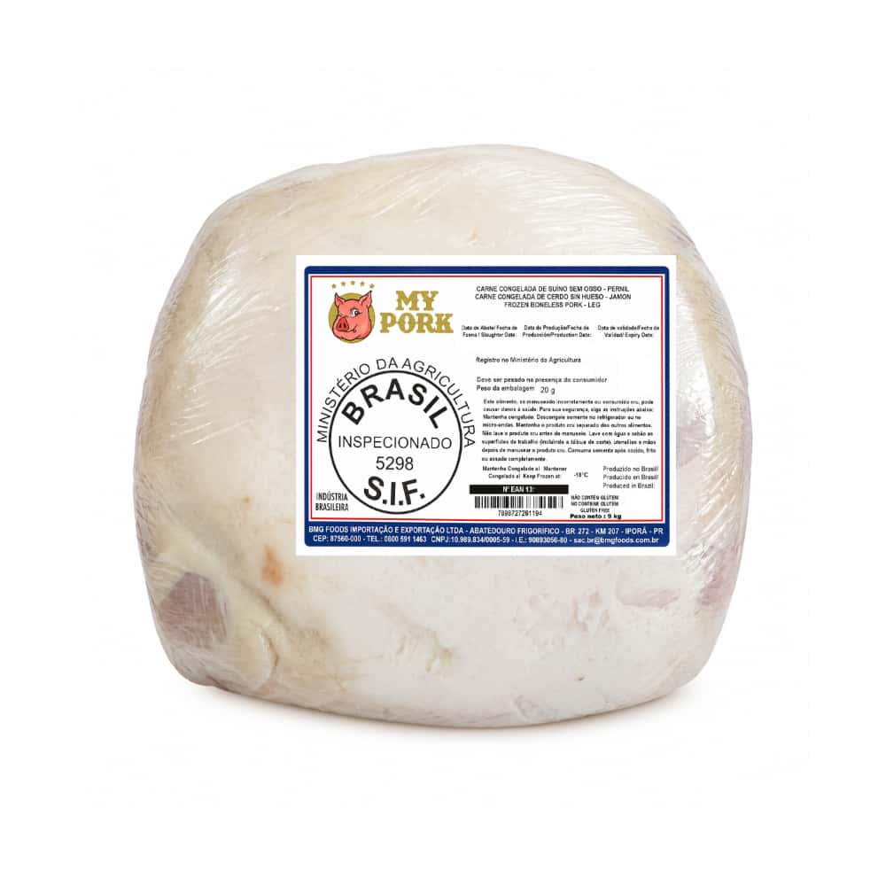 Pierna de cerdo sin piel y sin hueso My Pork (9 kg / 19.84 lb) - Miniatura 1