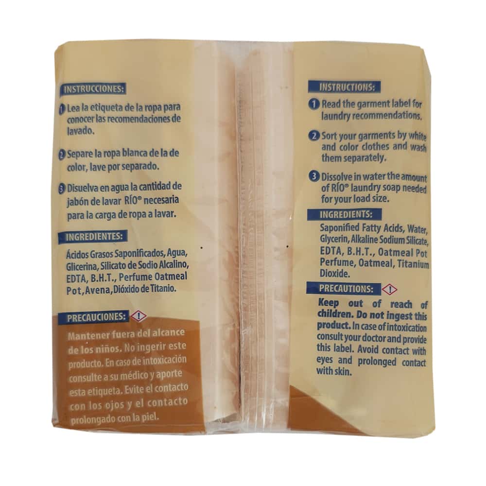 Jabón de lavar Suavidad de Avena Río (640 g / 1.41 lb) - Miniatura 5