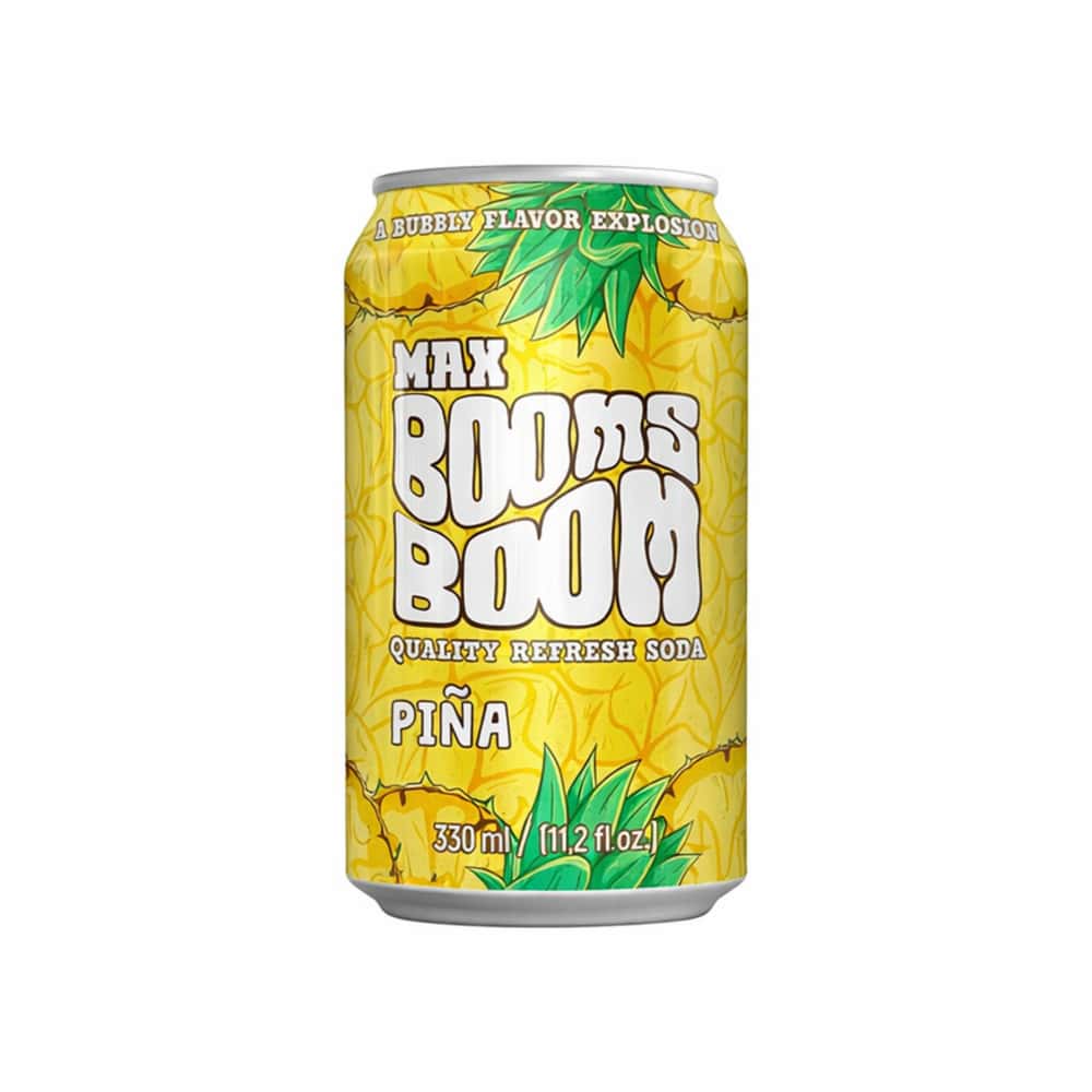 Refresco de piña Max Booms Boom (330 ml) - Miniatura 1