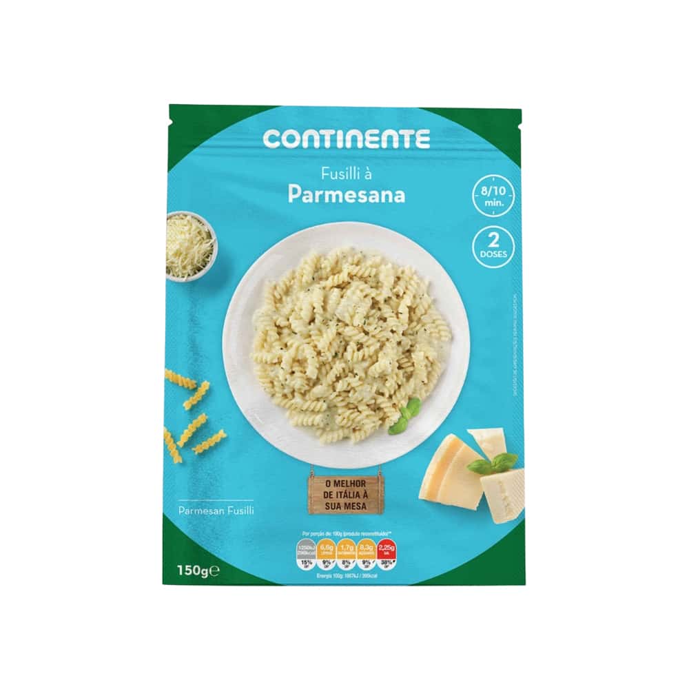 Pasta Fusilli con salsa de queso Continente (150 g / 5.29 oz) - Miniatura 1