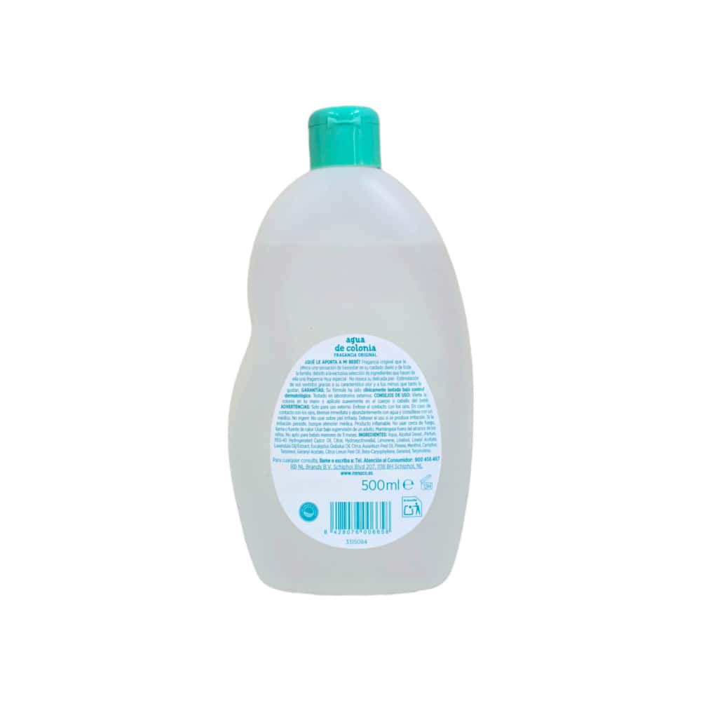Agua de colonia para bebé Nenuco (500 ml) - Miniatura 2