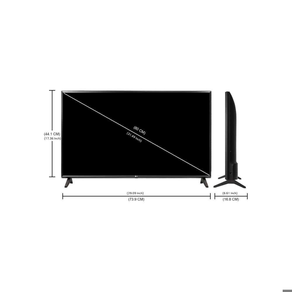Televisor Smart TV HD 32" LG 32LQ570BPSA - Miniatura 2