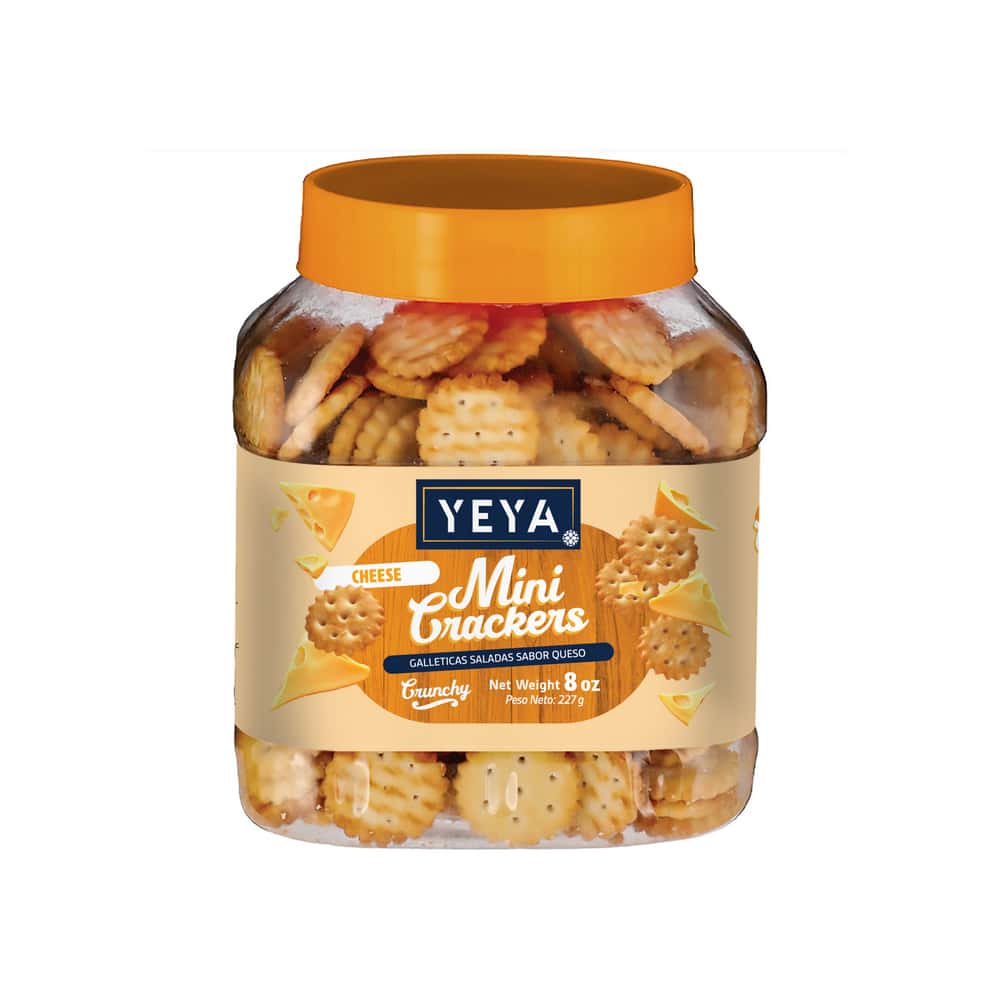 Galleticas saladas sabor queso YEYA (227 g / 8 oz) - Miniatura 1