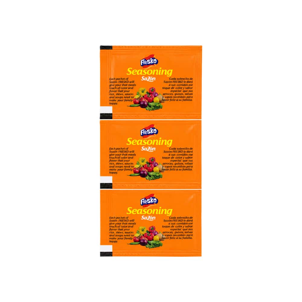 Sazón con culantro y achiote Fresko (15 g / 0.53 oz) - Miniatura 2