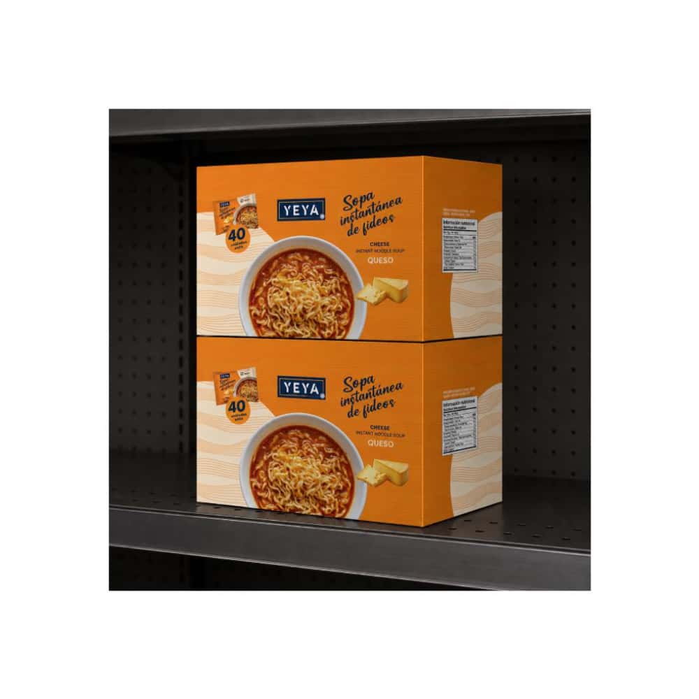 Sopa instantánea de fideos con sabor a queso YEYA (40 x 75 g / 2.6 oz) - Miniatura 4