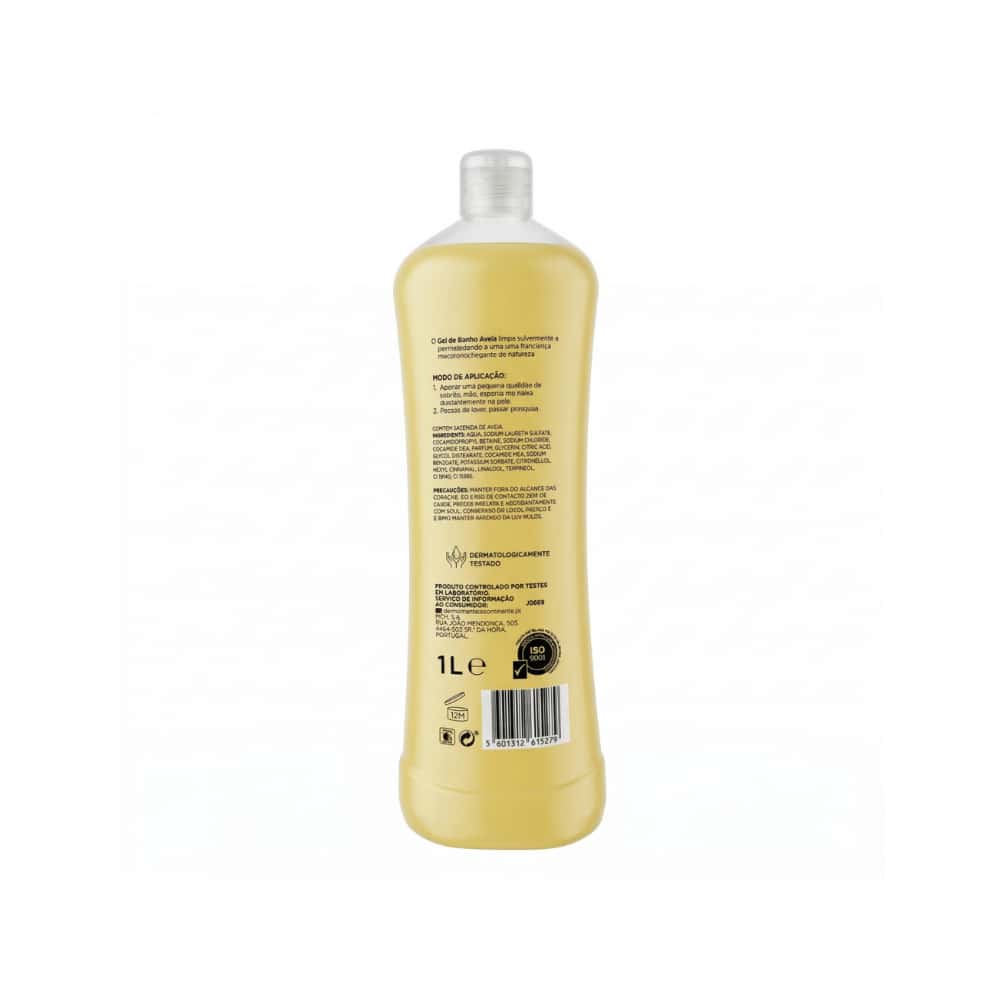 Gel de ducha de avena MyLabel (1 L / 33.81 floz) - Miniatura 2