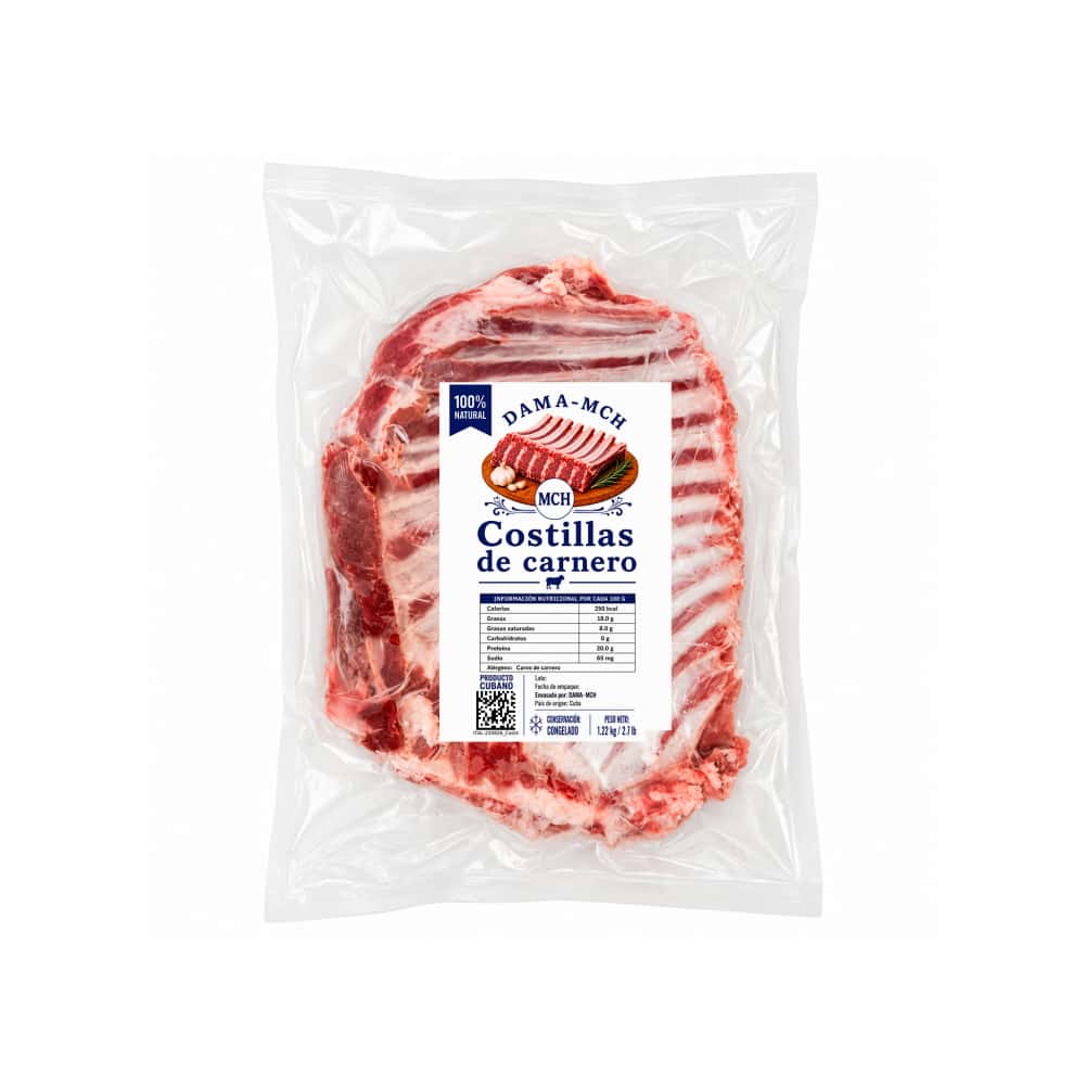 Costillas de carnero DAMA-MCH (1.22 kg / 2.70 lb) - Miniatura 2