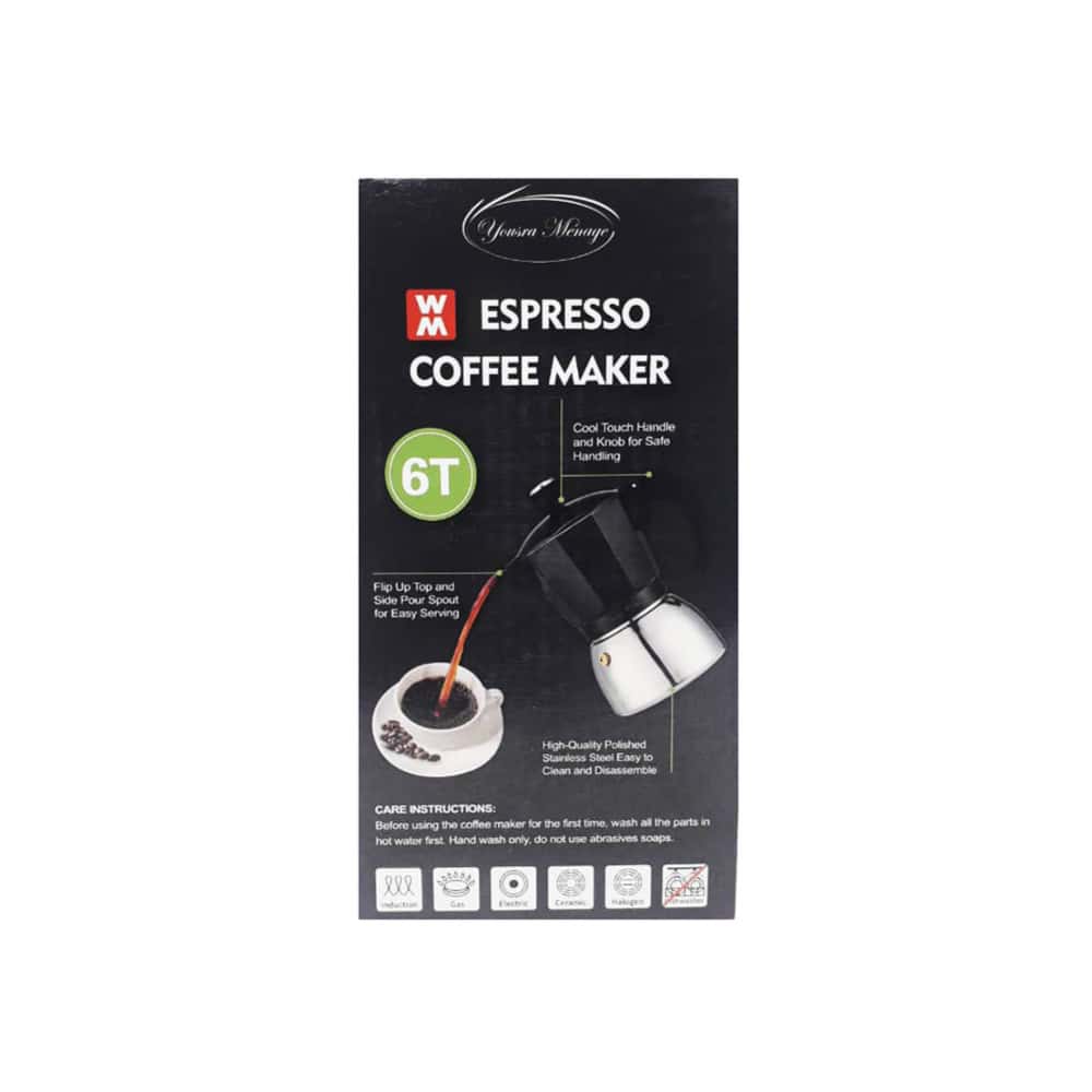 Cafetera clásica de 6 tazas Yousra Ménage - Miniatura 3