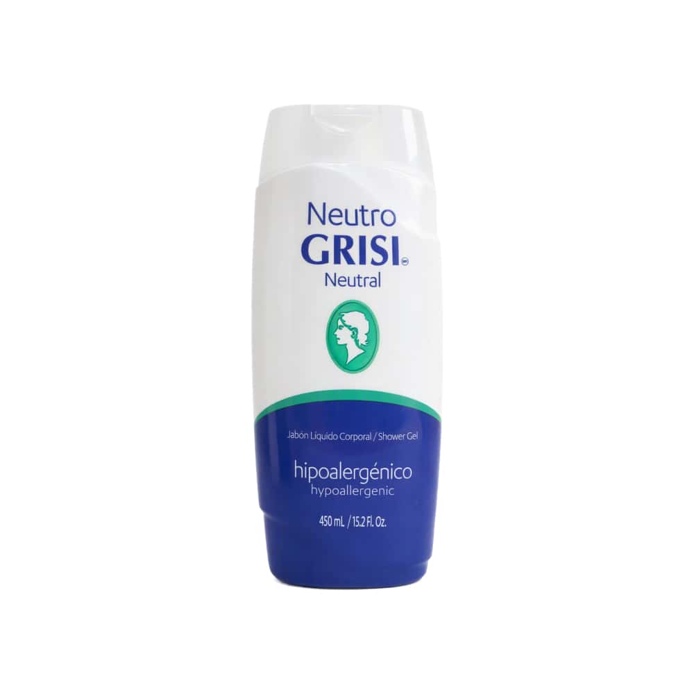 Jabón líquido corporal neutro hipoalergénico Grisi (450 ml) - Miniatura 1