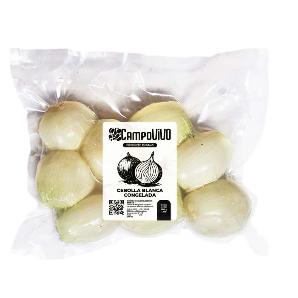 Cebolla blanca congelada Campo Vivo (500 g / 1.1 lb) - Miniatura 1