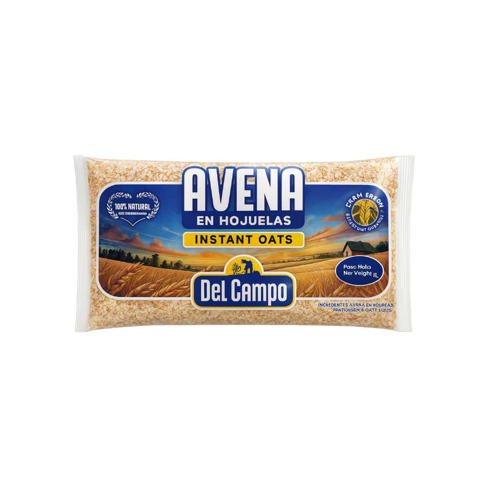 Avena en hojuelas Del Campo (12 x 454 g / 1 lb) - Miniatura 2