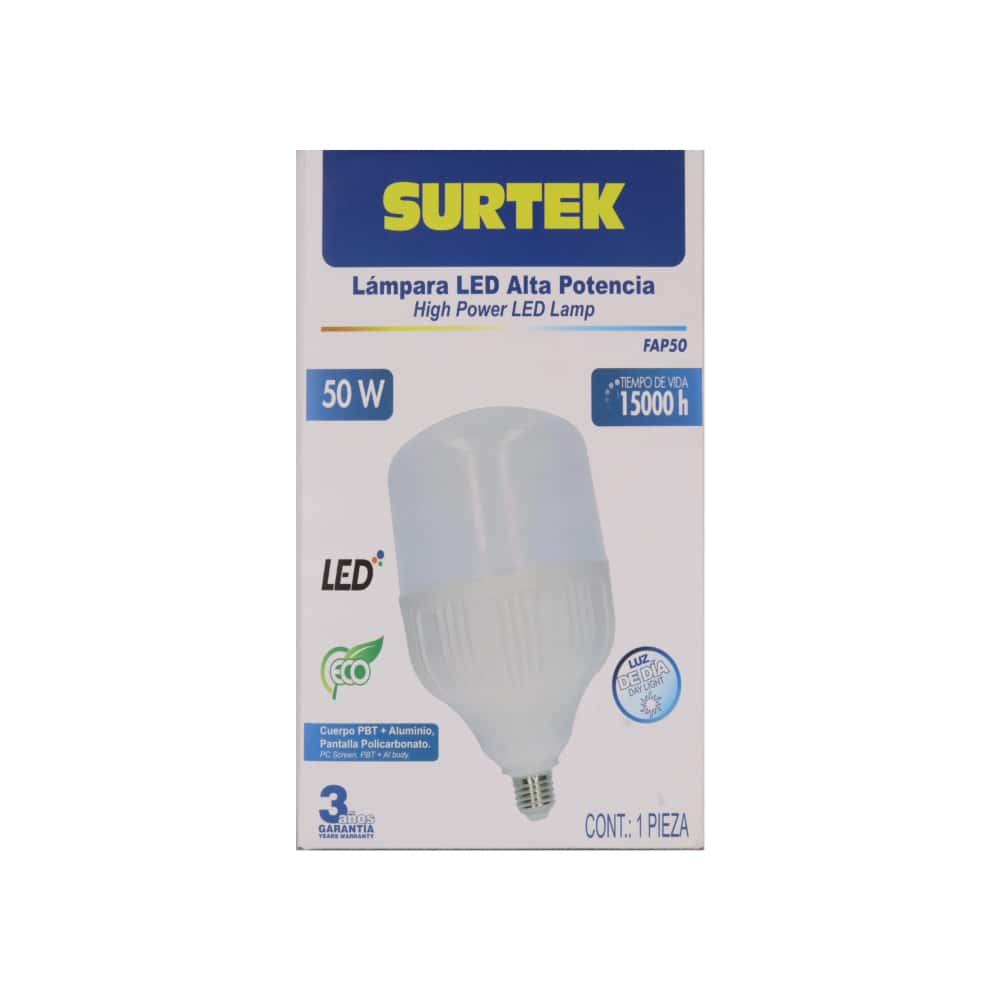 Lámpara LED de alta potencia 50 W Surtek FAP50 - Miniatura 2