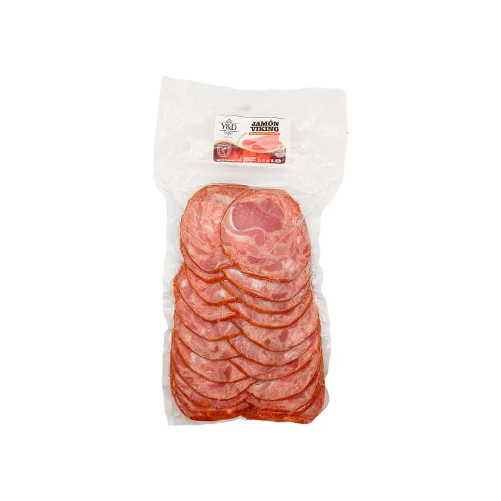 Jamón viking especial embuchado lasqueado Y&D Ricos (1 kg / 2.2 lb) - Miniatura 8