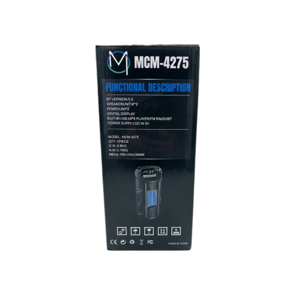 Bocina inalámbrica recargable MCM - Miniatura 4