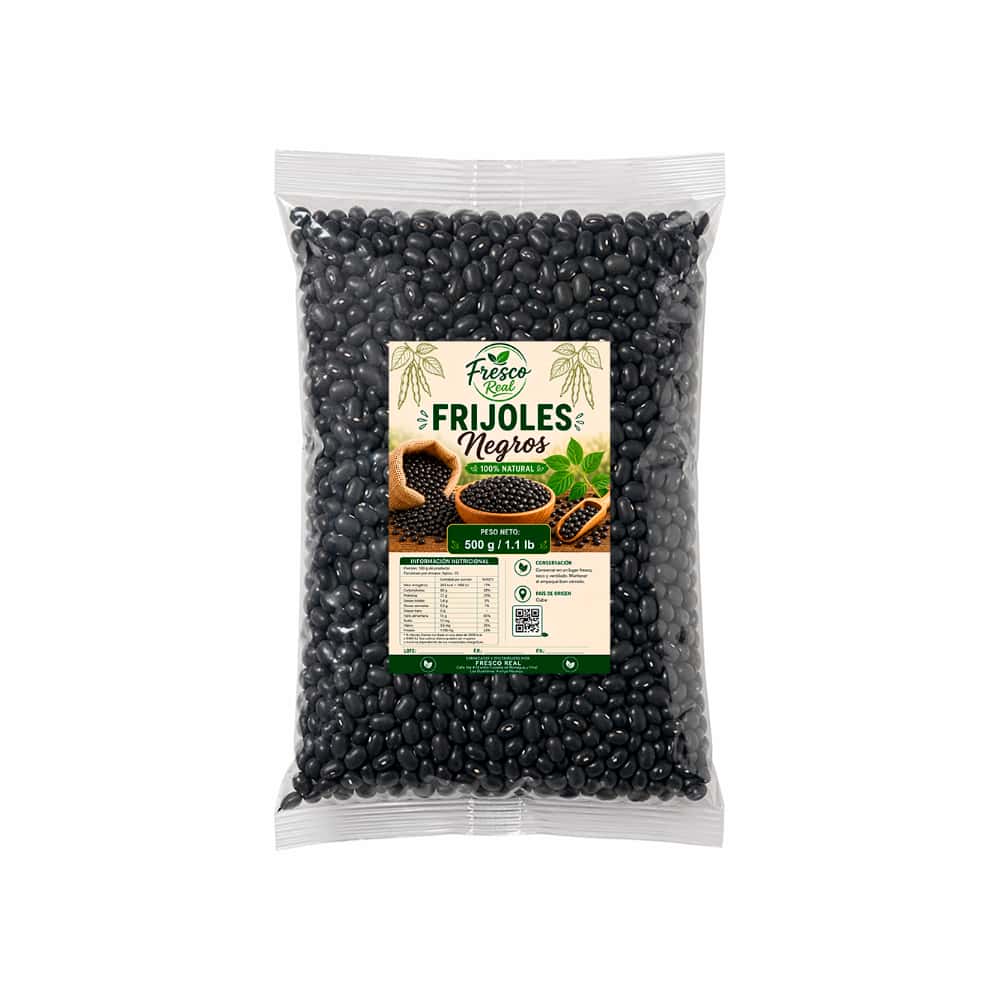 Frijoles negros Fresco Real (500 g / 1.1 lb) - Miniatura 1