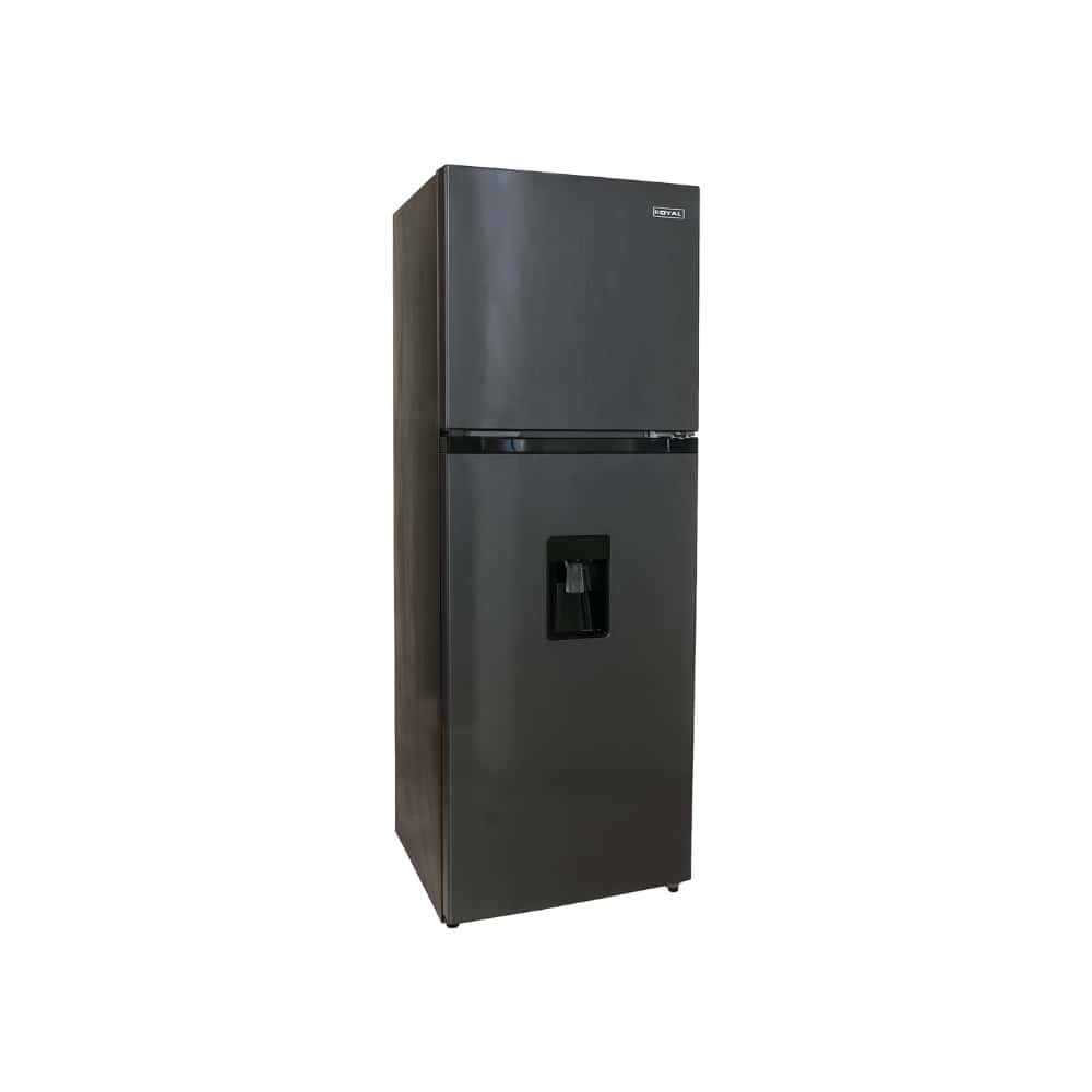 Refrigerador inverter (310 L / 11 pies³) de 2 puertas con dispensador de agua, color negro y gris oscuro – Royal RF11SWD - Miniatura 3