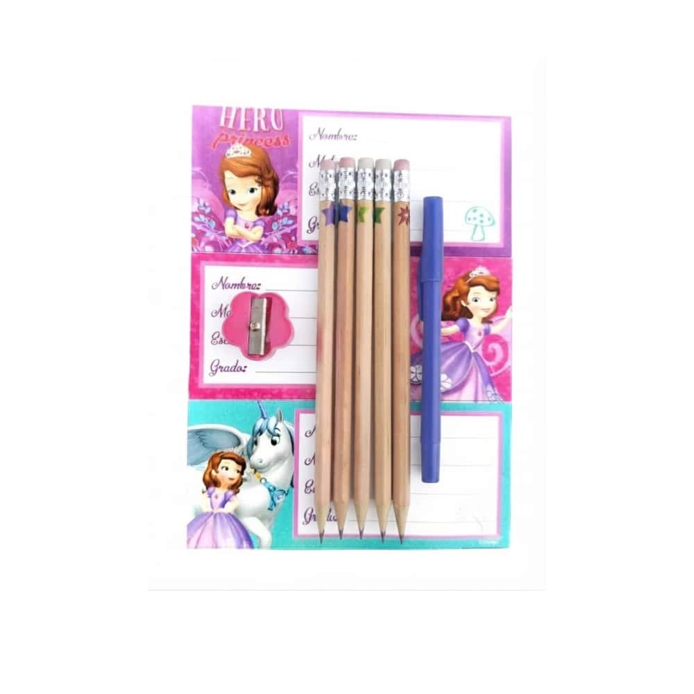Set escolar infantil de 8 piezas Torbex - Miniatura 1