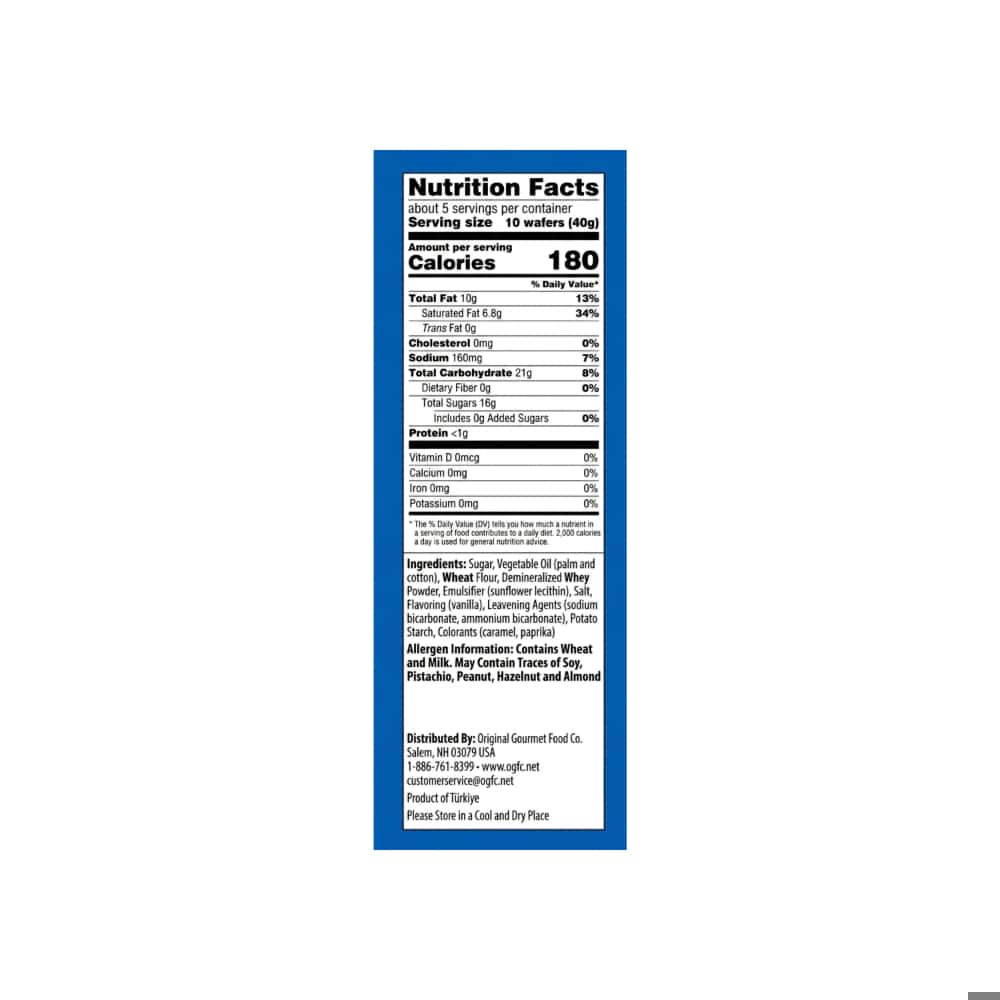 Bolsa de sorbetos rellenos con crema de vainilla Original Gourmet (200 g / 7.05 oz) - Miniatura 3