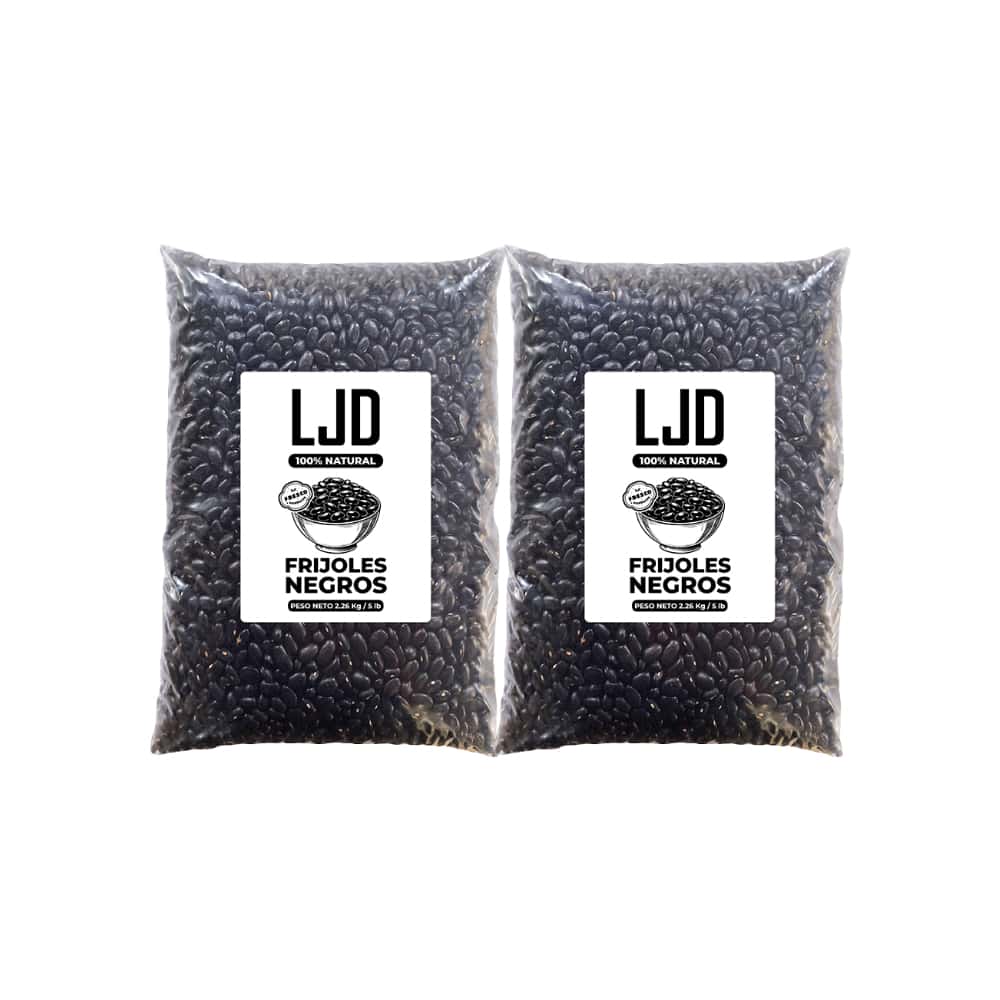 Frijoles negros LJD (2 x 2.26 kg / 5 lb) - Miniatura 1
