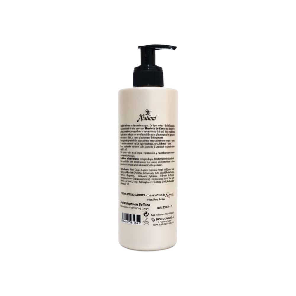 Crema restauradora con manteca de karité para rostro y cuerpo Natural S&C (390 g / 13.8 oz) - Miniatura 2