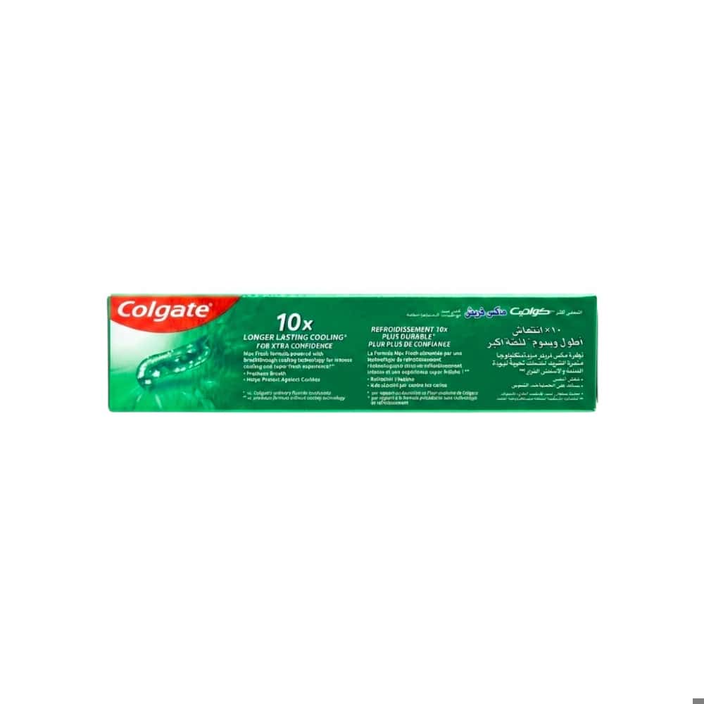 Pasta dental anticaries sabor menta Max Fresh Colgate (100 ml) - Miniatura 3