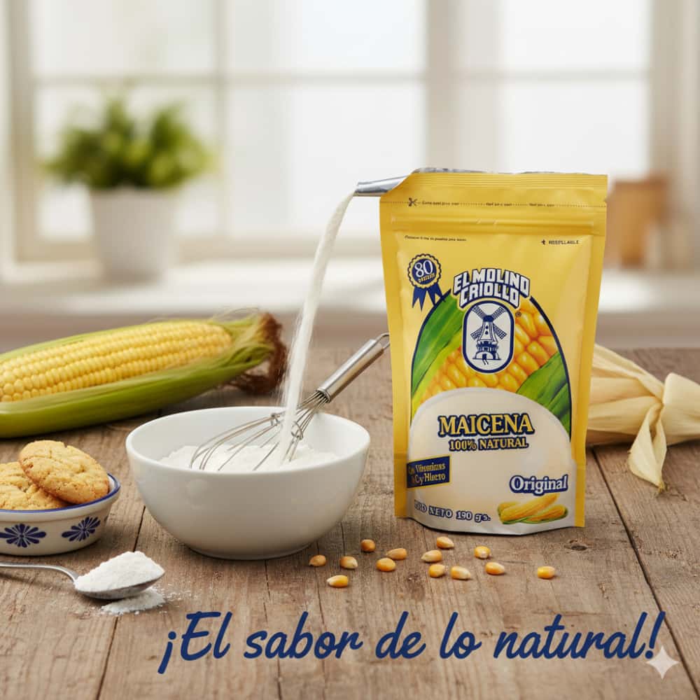Maicena sabor original El Molino Criollo (190 g / 6.70 oz) - Miniatura 4