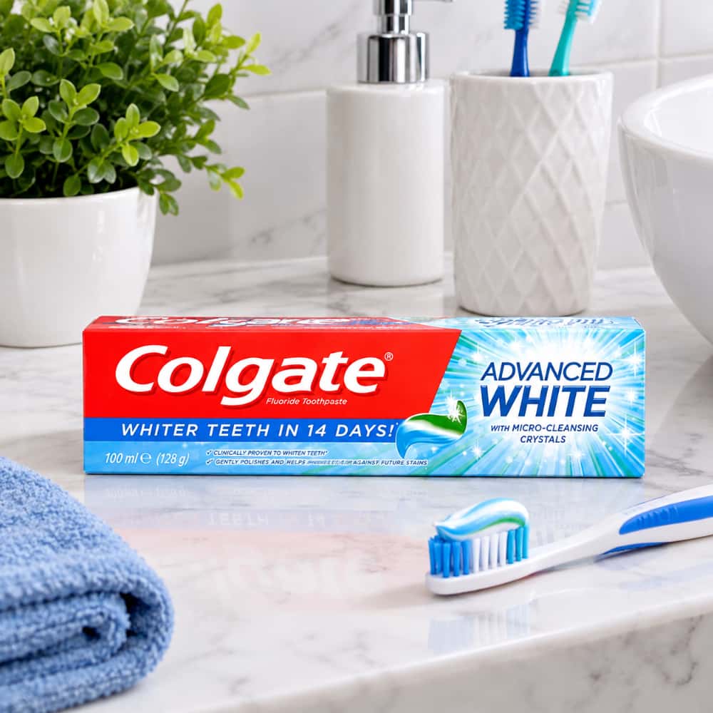 Pasta dental con flúor Colgate (128 g / 4.52 oz) - Miniatura 4