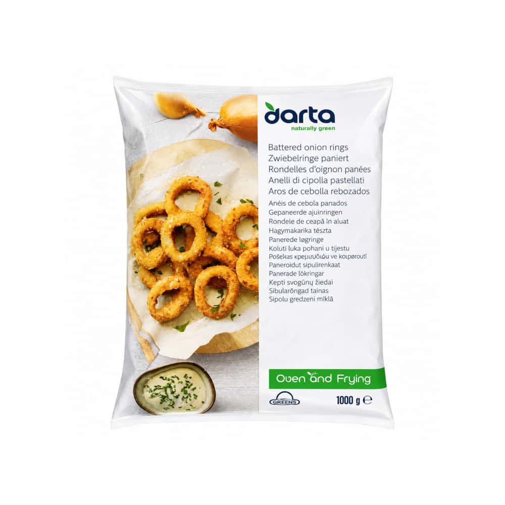 Aros de cebolla rebozados Darta (1 kg / 2.2 lb) - Miniatura 1