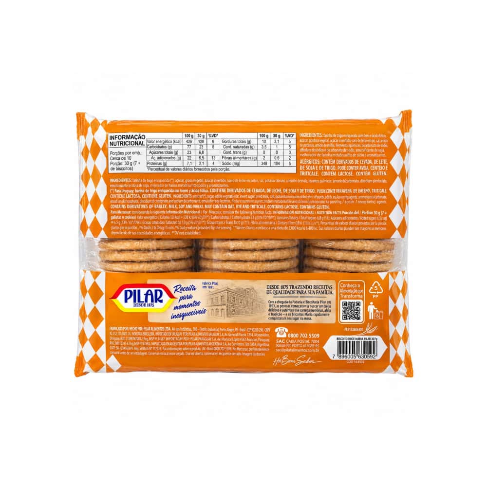 Galleta dulce tradicional Maria Pilar (307 g / 10.8 oz) - Miniatura 2