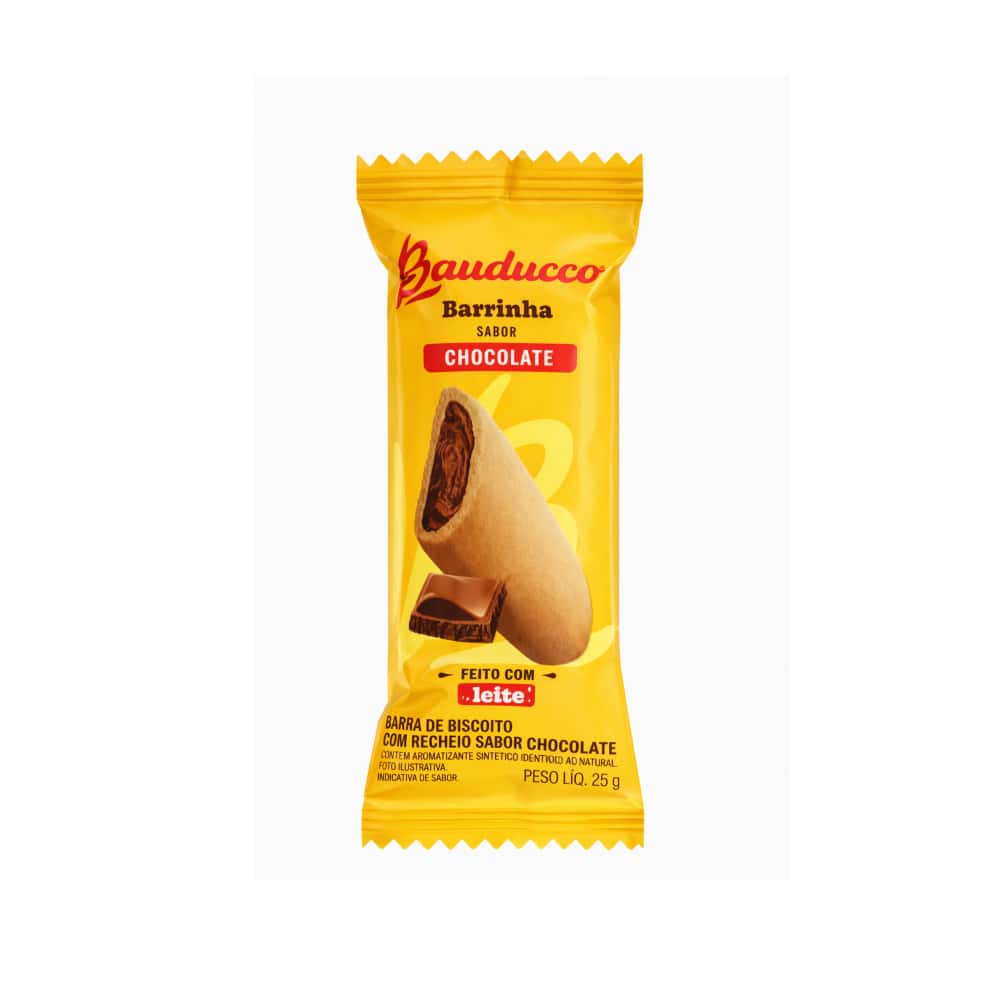 Bizcocho con relleno sabor a chocolate Bauducco (25 g) - Miniatura 1