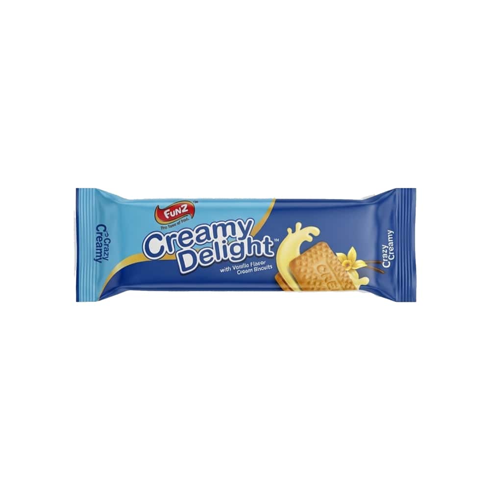 Galletas sabor vainilla creamy delight Fun2 (20 g) - Miniatura 1