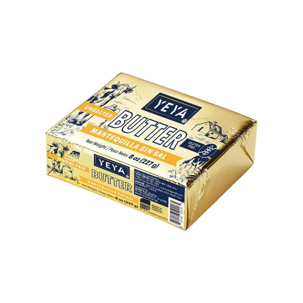 Mantequilla sin sal YEYA (227 g / 8 oz) - Miniatura 1
