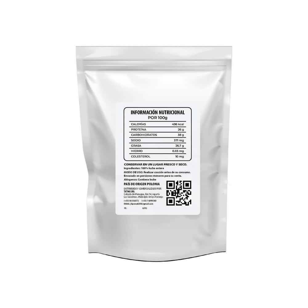 Leche entera en polvo Campo Vivo (2 x 1 kg / 2.2 lb) - Miniatura 3