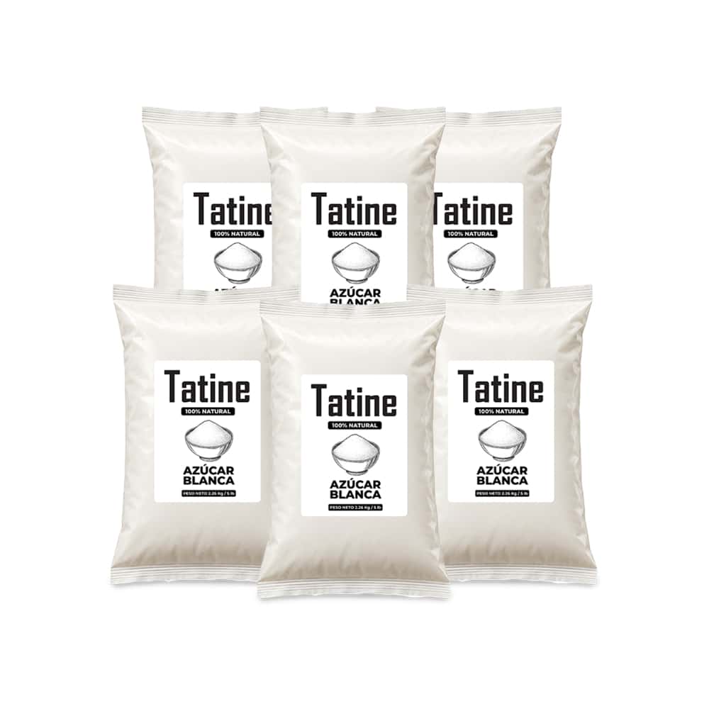 Azúcar blanca Tatine (6 x 2.26 kg / 5 lb) - Miniatura 1