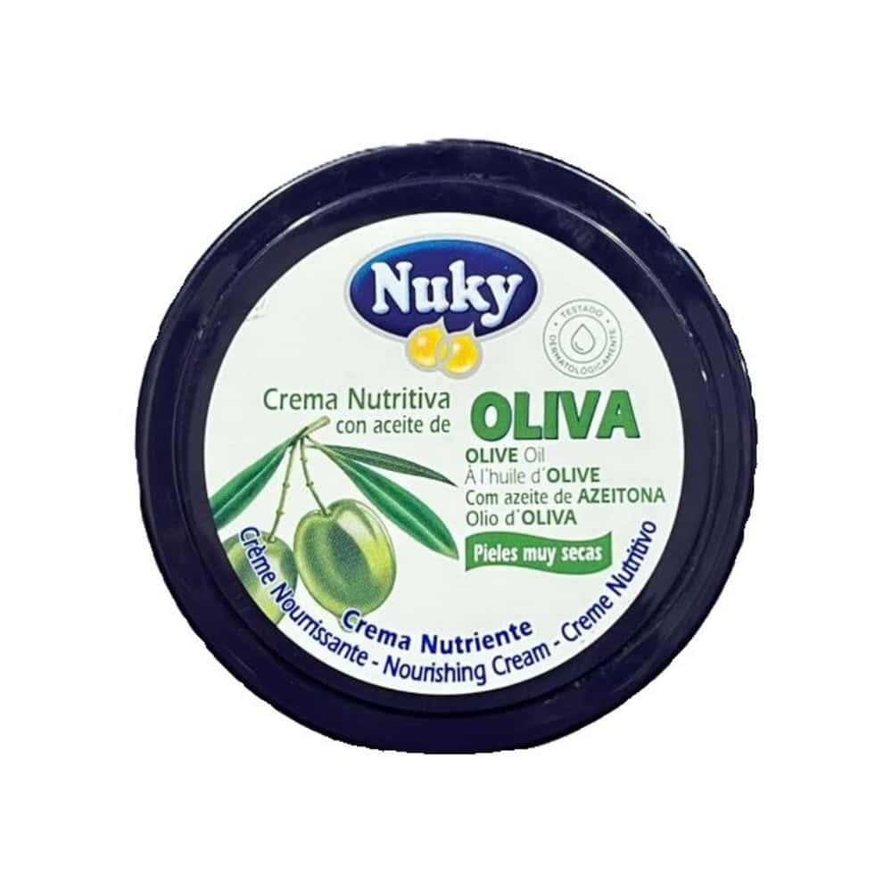 Crema nutritiva con aceite de oliva Nuky (200 ml) - Miniatura 7